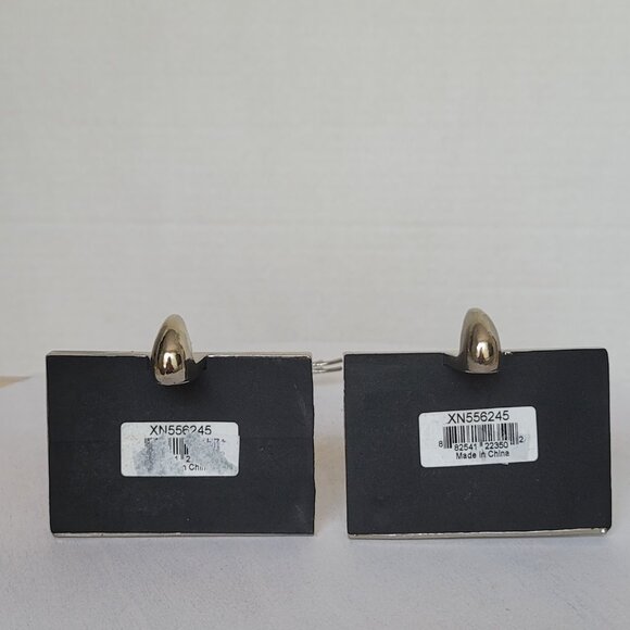 Reindeer Christmas Silver Tone Stocking Holder Hanger Mantel Decoration Set of 2 - Picture 9 of 16